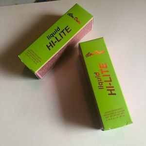 Lime crime liquid hi-lite in blue ice!